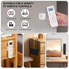 5Pcs Remote Control Holder Wall Mounted, Magnetic Wall Mounted Remote