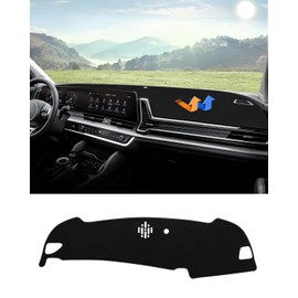 Autorder Dashboard Cover Mat for 2023 2024 2025 Kia Sportage Accessories Dash Cover Flannel Dash Mat Sunshade Glare UV Rays Protector (Without Hud)