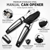 3-Piece Manual Can Opener Set for Kitchen Use – Stainless