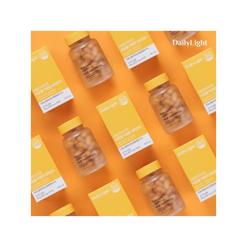 DailyLight 데일리라이트 리포좀 커큐민 비타민C 60정 1개 Daily Light Liposome