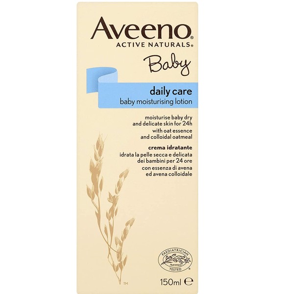 Aveeno Baby Daily Care Moisturising Lotion for sensitive skin 150ml Pack of 2