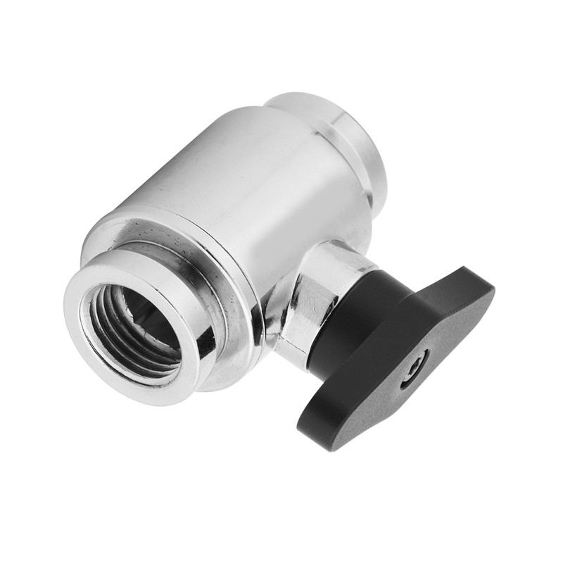 G1/4" Internal Thread Silver Water Ball Valve for Computer Water
