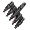 5 to 1 Solar Panel Connector - 5 Way Branch
