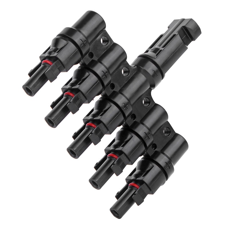 5 to 1 Solar Panel Connector - 5 Way Branch