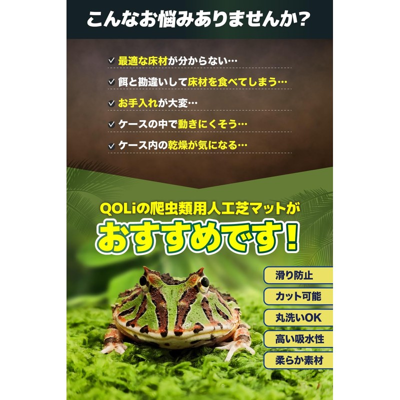 Professional Perspective: Reptile, Amphibians, Artificial Turf, Rearing Mat, Flooring Material,
