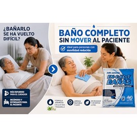 2 Pack Toallas Baño en seco, Año Cero (cada paquete de 10 piezas, en seco te bañas) paños de limpieza desechables para ducha, cuidado de adultos mayores, viajes y más, con vitamina e y extractos de aloe vera, manzanilla y coco. (2)