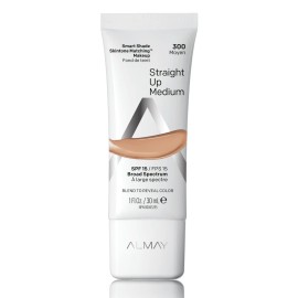 Almay Smart Shade Skin Foundation 1 Fl Oz Medium Coverage Hypoallergenic SPF 15