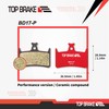 Top Brake Disc Bike Brake Pads Compatible with Hope Tech