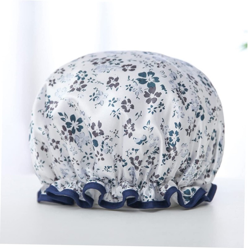 FOMIYES 3pcs Bathing Caps Hair Bath Caps Hair Shower Cap