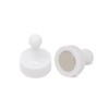 High Power White Skittle Magnet for Fridge, Office, Whiteboard, Noticeboard,