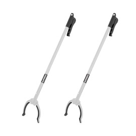 Grabber Reacher Tool, Extra Long Grabber Trash Picker, Hand Gripper, Claw Grabber, Arm Extension, Reaching Assist Tool for Elderly, Disabled, or After Surgery Recovery 32" 2-Pack by Superio