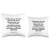 Inspirational Prayer Pillow for Kneeling - Christian Verses Throw Pillow