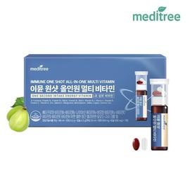 Meditree Immune One-Shot All-in-One Multi-Vitamin 1 Box 7 Pieces Drinkable Liquid Vitamins / 메디트리 이뮨 원샷 올인원 멀티 비타민 1박스 7개입 마시는 액상 비타민