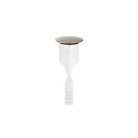 PF WaterWorks ClogFREE Universal Never Clog Pop-Up Stopper - Magnetic (Cap Dia 1.5 "); Brushed Nickel; PF0317