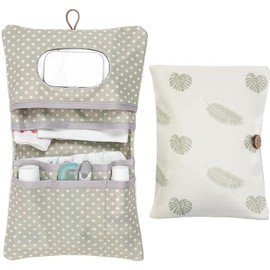 MOAZIFI Baby nappy bag with changing mat for on the go, changing bag organiser, on the go with extra space, reusable baby changing mat, machine washable for on the go, wrap, clutch