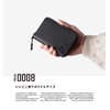 Mansel 0008 Men's Wallet, Middle Wallet, Zip Around Brand, Genuine
