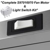 S97016970 Series Range Hood Rocker Switch Kit for Vent Hoods