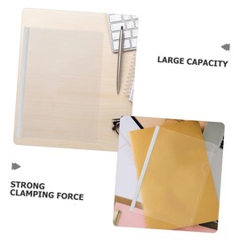 Operitacx Buchbinder-schiebebinder Bindestangen und Zugstangen-clips 16k Buchdeckel Kunststoff für Einfache Aufbewahrung