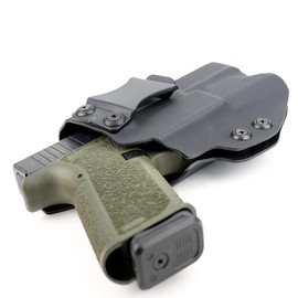 IWB Holster - Olight Baldr Mini - Black (Right-Hand, Fits Glock 19,23,32 - Gen 3 & 4)