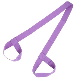 SUPVOX Cork Yoga Block Easy-cinch Yoga Mat Yoga Bag Yoga Mat Holder Straps Yoga Mat Thick Dance Mat Flex Exercise Mat Lightweight Yoga Mat Yoga Mat Strap Belt Elastic Purple Pure Cotton