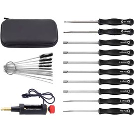 Vergaser Einstellwerkzeugen mit Zündungsprüfer für STIHL Husqvarna Walbro Zama, ADEFOL 10 Pack Vergaser Schraubendreher + Verstellbarer Zündungstester + Reinigungswerkzeug + Tragetasche