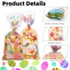 Easter Treat Bags, 100 PCS 5x11 Inch Easter Cellophane Treat