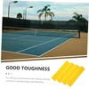 Mikinona 4pcs Tennis Court Line Markers Flat Disc Markers for