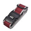 sourcing map Luggage Strap Suitcase Belt with Buckle, Combination Lock,