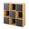 Whitmor 9 Section Cube Organizer with Doors