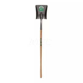SEYMOUR-MIDWEST 49132 Steel, Square, 11.5" Blade Length 44" Wood Straight Handle