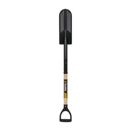 Toolite 49497 14" Drain Spade, 29" Wood Handle, Poly D-Grip