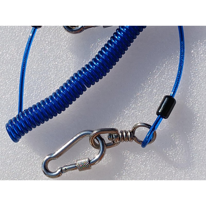 BBI Tethered Tools Safety Lanyard Coil Spring Wire Tool Lanyard