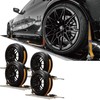 Auto Hauler Car Tie Down Straps for Trailers-4 Pack-104 Inch-Swivel