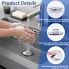 ACKKOR 2 Pcs Universal Pop Up Sink Plug Replacement, 66mm