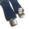 Prison Blues Gator Clip End Suspenders, Blue