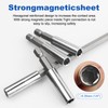 Rocaris 50 Pack Strong Magnetic Drill Bit Extension Holder, 1/4"