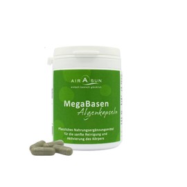 Megabases Algae Mix with Spirulina, Chlorella, Lithotamnium, Alfa Alfa Capsules Pack of 120