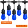 GUILEDUO 15 Pack S14 LED String Light Bulbs, Shatterproof 2