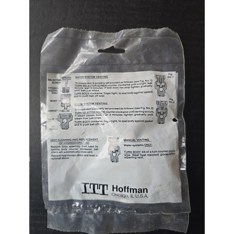 ITT Hoffman #500 Automatic Air Vent