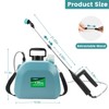 Battery Powered Sprayer 1.35 Gallon, 2025 Electric Garden Sprayer with