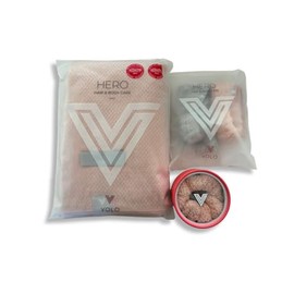 VOLO Hero Hair Towel Eco (Cloud Pink) & Sidekicks
