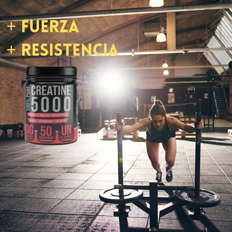 Creatina Monohidratada 100% pura sin sabor 500 grs - 50