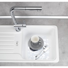 Wenko 2003010100 Sink Insert Stone Plastic 31 x 26 cm Transparent