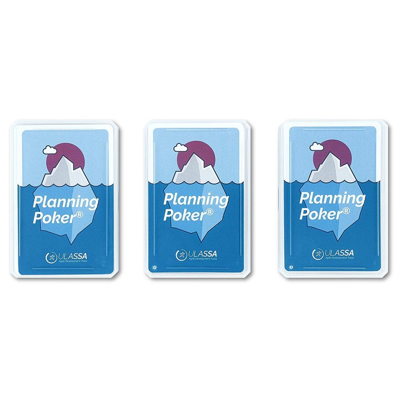 Agile Planning Poker Cards for 12 People (3 Sets) -