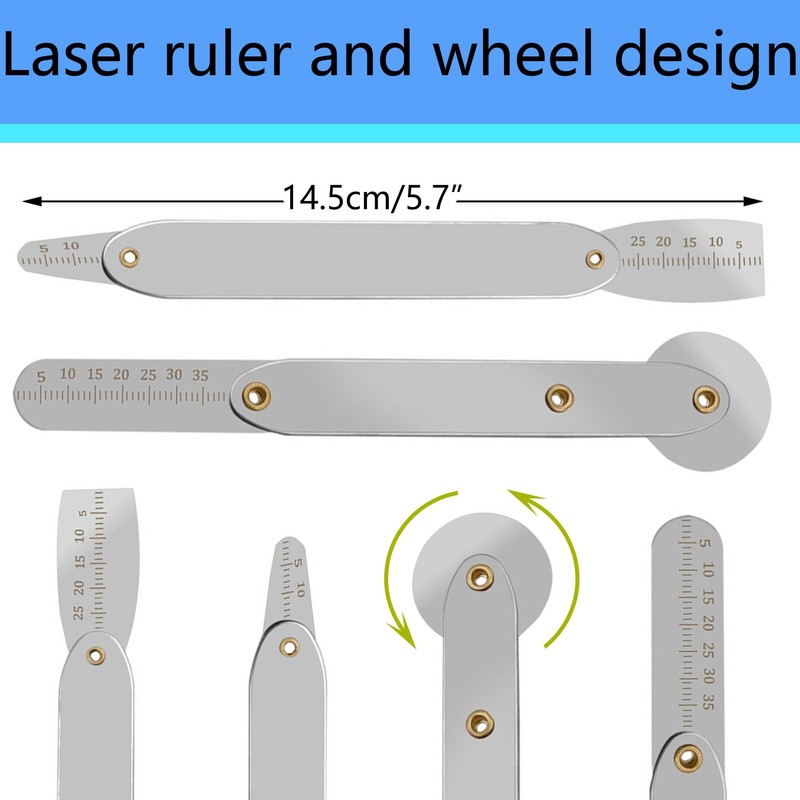 Oruiiju 6 Piece Metal Spudger Pry Tool Kit for Electronics