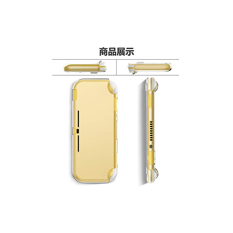 Ryo Raku Seikan Switch Lite Compatible Protective Case, Clear Switch