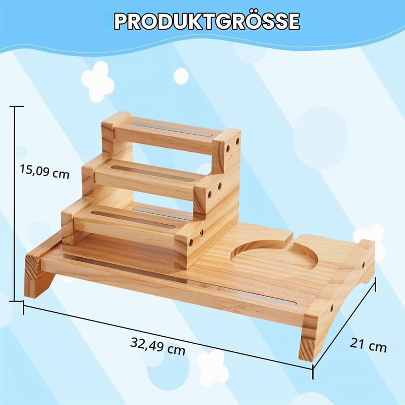 Gieanoo 3-Tier Tonie Shelf, Tonie Display Stand for Toniebox 2