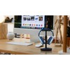 NQQNQQ X-T7 2-in-1 Headphone Stand with Phone Holder for Desk,