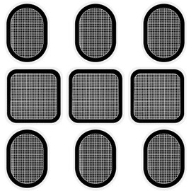 SOYOKO Replacement Gel Pads for All Abdominal Belts Pro Go System 3 Sets of 9,Toning Pads