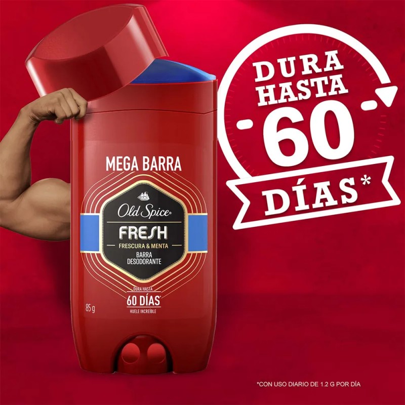 Desodorante en barra para hombre Old Spice Fresh 85 g